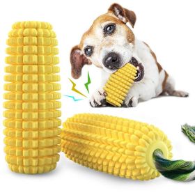 PROKEl Squeaky Corn Stick Rope Toy
