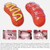 PROKEl Hot Dog Chew Toy for Dogs with Aggressive Chewing Behavior