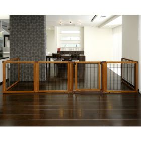 Richell Convertible Elite 6 Panel Pet Gate - Origami White