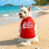 The Aloha State Dog Shirt - Red