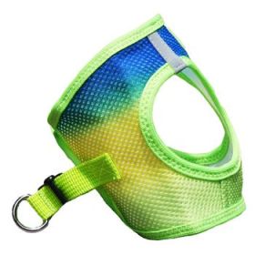 American River Choke Free Dog Harness Ombre Collection (Color: Cobalt Sport, Size: Large)