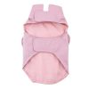 Biker Dawg Motorcycle Dog Jacket- Pink