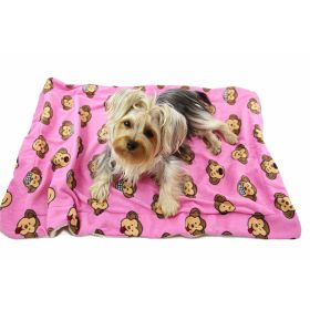 Silly Monkey Ultra (Color: Pink, Size: 30" x 20")