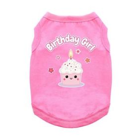 Birthday Girl Dog Shirt (Size: 3X-Large)