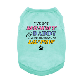 Wrapped Around My Lil' Paw Tank Shirt (Option: 2X-Large)