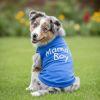Mama's Boy Dog Shirt - Blue