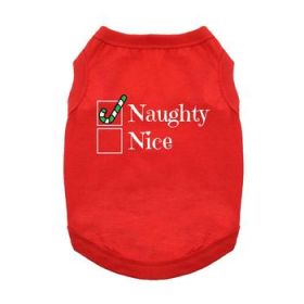 Naughty Dog Shirt - Red (Option: 3X-Large)