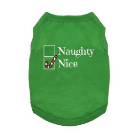 Nice Dog Shirt - Green (Option: Small)