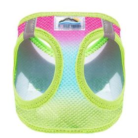 American River Choke Free Dog Harness Ombre Collection (Color: Rainbow, Size: 2X/3X-Large)