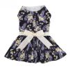 Purple Twilight Hawaiian Dress with Matching Leash