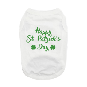 Happy St. Patrick's Day - White (Option: X-Small)