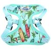Cool Mesh Dog Harness with Leash - Surfboards and Palms