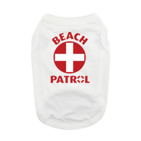 Beach Patrol Dog Shirt (Size: X-Small)