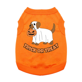 Trick or Treat Pup Dog Shirt (Size: XS)